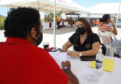 Ofertan 550 plazas en la Feria de Reclutamiento para el Bienestar en el municipio de La Paz