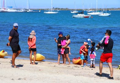 Recomienda COEPRIS evitar ingreso a playas de La Paz tras lluvias registradas