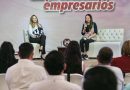 Milena Quiroga participa en encuentro con empresarios de La Paz