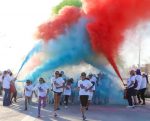 Con éxito se celebra la tercera edición de la Carrera de Colores en La Paz