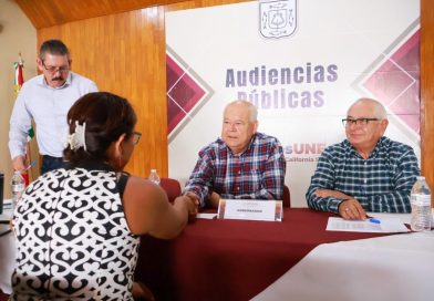 Retoma Gobernador VMCC audiencias públicas en La Paz