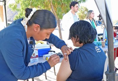 Instalará Salud estatal puestos de vacunación contra sarampión este fin de semana