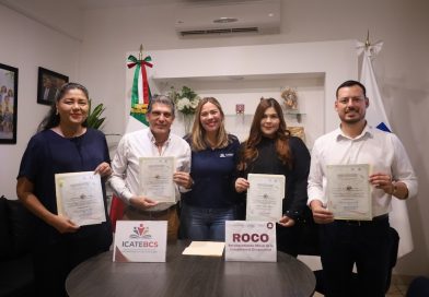 ICATEBCS entrega primeros reconocimientos oficiales de competencias laborales