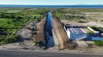 Concluye la primera etapa de desazolve en el canal pluvial del Ejido Chametla