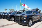Fortalecen el parque vehicular de la SSPE con la entrega de unidades operativas