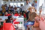 Inaugura Milena Quiroga biblioteca infantil en Las Pocitas