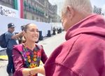 Acompaña el gobernador Víctor Castro a la presidenta Claudia Sheinbaum en la presentación de su Primer Informe de Gobierno