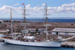 Recibe La Paz al velero noruego Statsraad Lehmkuhl en expedición internacional