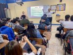 Fortalecen en Loreto acciones preventivas contra adicciones entre jóvenes del Cenro de Estudios de Bachillerato