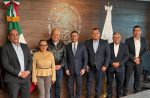 Sostiene Gobernador Castro Cosío reunión de coordinación con Omar García Harfuch para fortalecer la seguridad en BCS