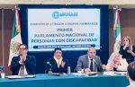 Impulsa BCS inclusión y apoyo a cuidadores en Primer Parlamento Nacional de Personas con Discapacidad