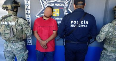 Detienen a persona relacionada con hecho de robo con violencia en Los Cabos