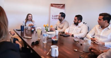 Se reúne diputada Lupita Vázquez con jóvenes empresarios de COPARMEX BCS