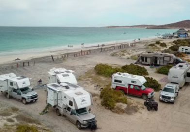 Se procederá en contra de campers que se instalan en la playa El Tecolote