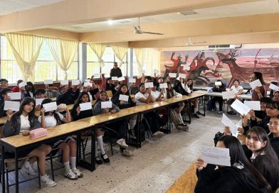 Participan estudiantes sudcalifornianos en Foros Juveniles por la Paz y contra las Adicciones