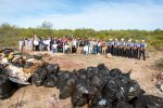 Recolectan 940 kilogramos de residuos en Macro Limpieza del estero HZ Manglares