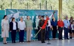 Fortalecen valores cívicos con ceremonia de incineración de bandera y abanderamiento en escuela de Loreto