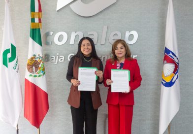 Firman ISJ y CONALEP convenio para impulsar programas juveniles