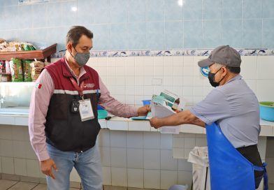 Verifica COEPRIS puestos de alimentos durante operativo Cuaresma 2026