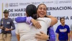 Milena Quiroga se suma a mujeres de La Paz en la Clase Nacional de Defensa Personal por el 8M