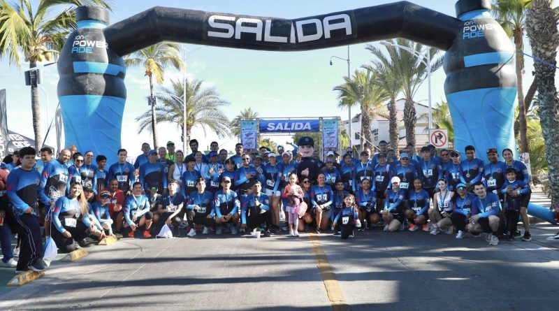 Más de 400 personas se activaron en la 4ta Carrera Atlética de la Policía Municipal 2026