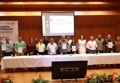 Acuerdan Gobierno BCS y SEDATU 38 obras deportivas en los cinco municipios rumbo al Mundial 2026