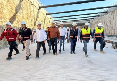 Supervisan avances de Glorieta de las Mujeres Libres de BCS en San José del Cabo