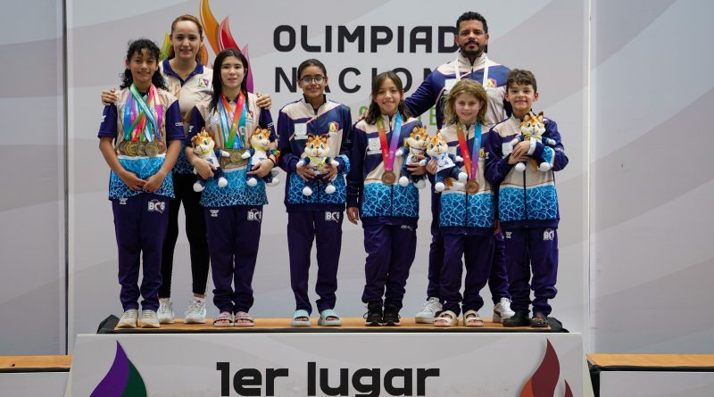 Logra BCS histórico segundo lugar nacional en clavados en olimpiada CONADE 2026