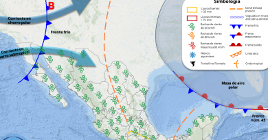 Viene otro frente frío y se espera temperatura estable en BCS esta semana
