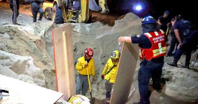 Tras más de 6 horas de labores, rescatan en SJC a hombre atrapado en pozo de agua