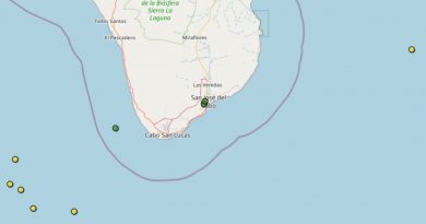Fenómeno de enjambre sísmico en el municipio de Los Cabos