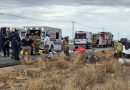Volcadura de transporte turístico deja 12 lesionados graves rumbo a Todos Santos