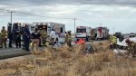 Volcadura de transporte turístico deja 12 lesionados graves rumbo a Todos Santos