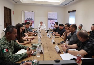 Refuerzan estrategia de seguridad en Los Cabos; acuerdan mayor presencia de fuerzas federales