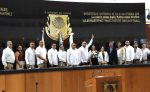 Reconoce SEP a docentes de BCS durante develación en el muro de honor del Congreso del Estado