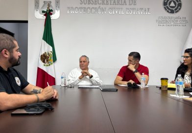 Refuerzan Protección Civil y Consulado de E.U.A. acciones preventivas en BCS