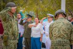 Encabeza Celina Ramírez conmemoración del 5 de Mayo en Santa Rosalía