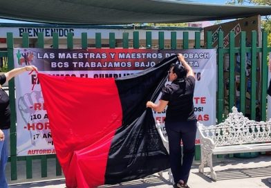 Ofrece gobierno BCS solo 4% de aumento salarial y sindicato de Cobach estalla huelga