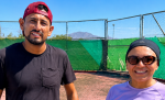 Unen esfuerzos gobierno y ciudadanía para rehabilitar cancha de tenis en Loreto