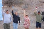 Loreto fortalece la convivencia familiar con torneo de pesca de orilla en la comunidad de Ensenada Blanca