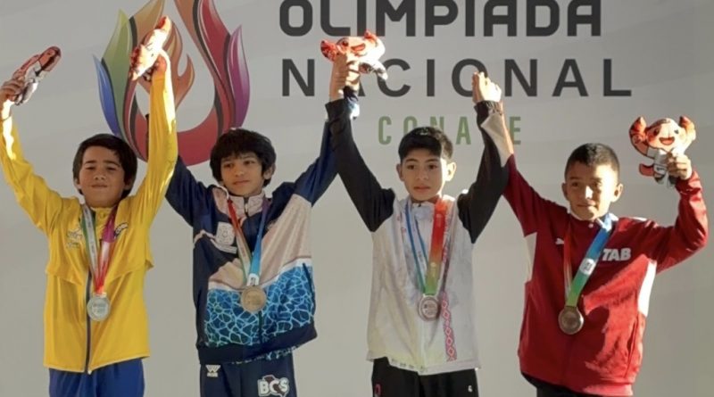 BCS gana oro y tres bronces en luchas asociadas de la ON2026