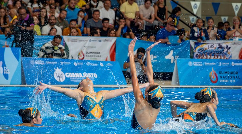 BCS logra cuarto lugar nacional en natación artística en la Olimpiada CONADE 2026