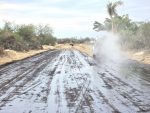 Registra avance del 45% la pavimentación del camino a El Ancón en Los Barriles