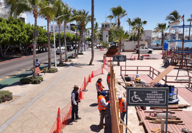 Inicia construcción del parque infantil inclusivo “Todos a Bordo” en el malecón de La Paz