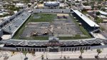 Supervisa Subsecretario de Administración avance de los trabajos en el estadio Guaycura