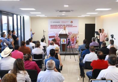 Entrega Gobernador primera etapa de remodelación del edificio del Congreso del Estado