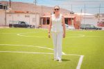Informa Edith Aguilar avances de 7 obras de infraestructura deportiva para Mulegé