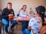 Celina Ramírez lleva programa “Secretaría Contigo” a Punta Abreojos