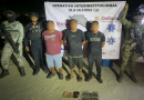 Detienen a cinco personas; aseguran arma de fuego, cartuchos y droga en operativos en La Paz y Los Cabos