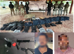 Asegura Mesa Estatal de Seguridad Explosivos, Armas, Vehículos, Equipo Táctico y generadores de violencia en Los Cabos